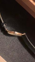 Sandoz Superthin – Vintage – handopwind – goudkleurig, Overige merken, Overige materialen, Met bandje, Polshorloge