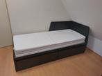 Ikea Flekke Bedbank met 2 matrassen en lades, Huis en Inrichting, Ophalen, Verstelbaar, 90 cm, Eenpersoons