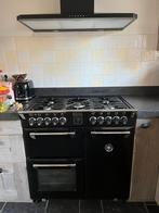 Stoves oven Richmond 900 DFT Zwart, Witgoed en Apparatuur, Fornuizen, 60 cm of meer, 5 kookzones of meer, Hete lucht, Vrijstaand