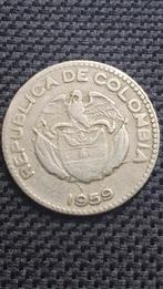 Diez centavos 1959 Colombia., Postzegels en Munten, Munten | Amerika, Ophalen of Verzenden, Zuid-Amerika, Losse munt