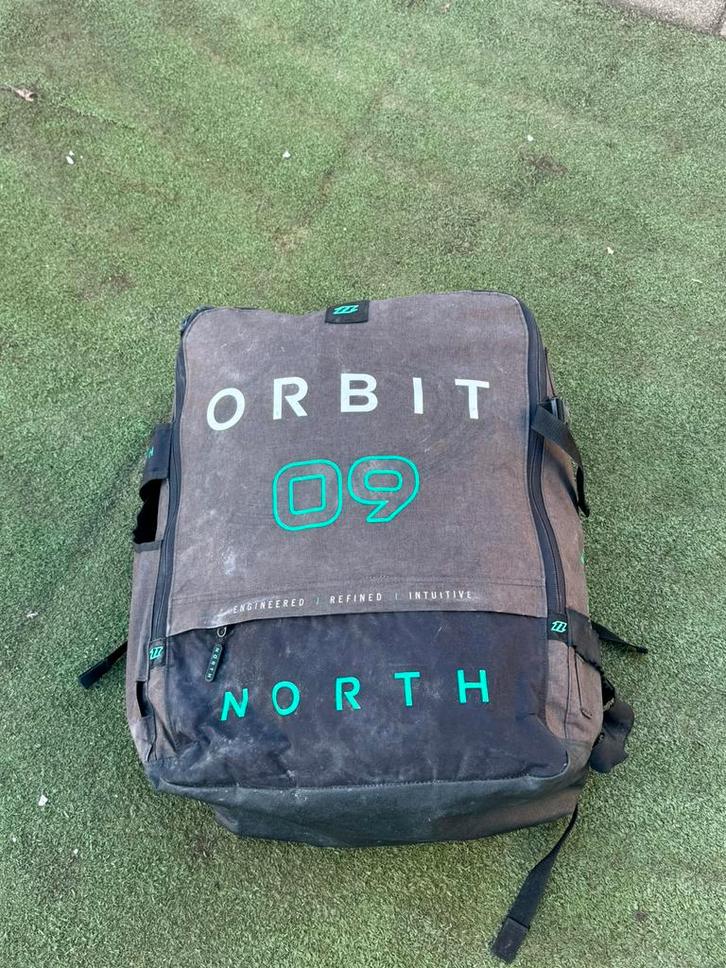 North orbit 2022 9m, Watersport en Boten, Kitesurfen, Gebruikt, Kite, 9 m², Geen board, Ophalen of Verzenden