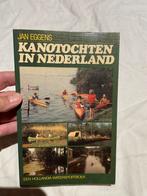 Kanotochten in nederland Jan Eggens, Ophalen of Verzenden, Zo goed als nieuw