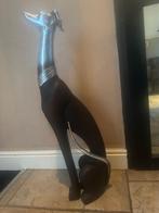 groot statig honden beeld hazewindhond whippet  windhond, Ophalen of Verzenden