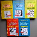 Jeff Kinney - Leven van een loser (5 boeken), Ophalen, Gelezen, Jeff Kinney, Fictie
