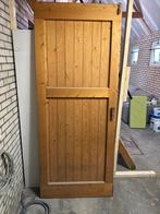 Houten Loftdeur - 85,5 x 210 cm, Ophalen, Gebruikt, 80 tot 100 cm, Binnendeur