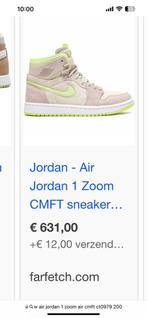 Jordan Air Jordan 1 Zoom CMFT sneakers 38,5, Ophalen of Verzenden, Nieuw, Overige typen