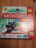 Monopoly Junior, Hobby en Vrije tijd, Gezelschapsspellen | Bordspellen, Ophalen of Verzenden, Zo goed als nieuw, Drie of vier spelers