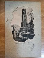 ansicht Utrecht oude gracht DOM 1902, Ophalen of Verzenden, Voor 1920, Gelopen, Utrecht