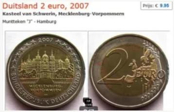 Duitsland € 2.00 herdenkingsmunten zie foto's beschikbaar voor biedingen