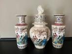 Antieke Chinese Vazen Set van 3, Antiek en Kunst, Ophalen