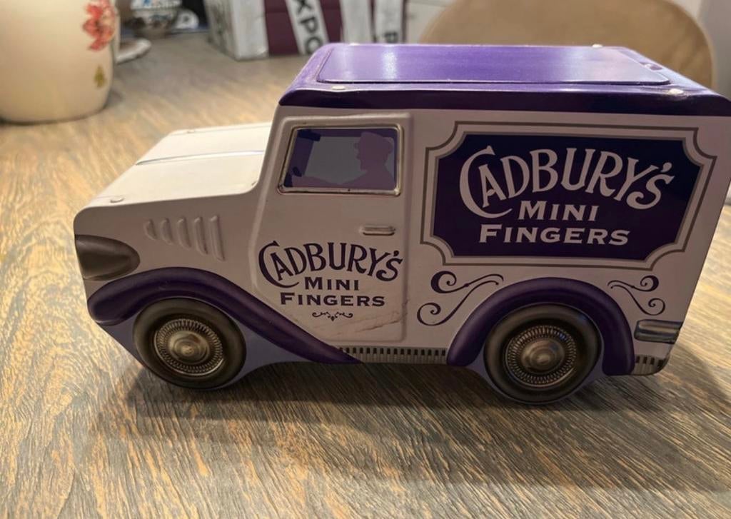 Cadbury's Koekblik Autovorm, Ophalen of Verzenden, Gebruikt, Verpakking