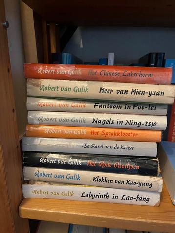 Robert van Gulik - 9 delen beschikbaar voor biedingen
