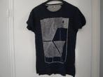 Maat L. Grijs gemêleerd shirt met opdruk., Ophalen of Verzenden, Zo goed als nieuw, Maat 52/54 (L), Grijs