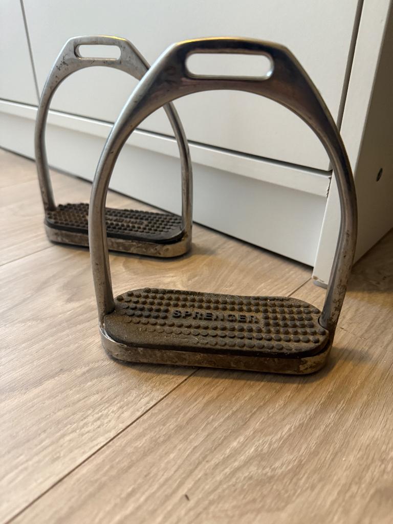 Sprenger beugels 12cm, Dieren en Toebehoren, Paarden en Pony's | Hoofdstellen en Tuigage, Ophalen, Gebruikt, Dressuur