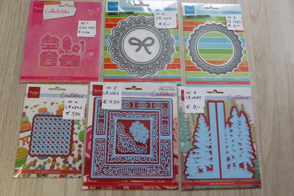Marianne Design snijmallen, Ophalen of Verzenden, Nieuw, Overige thema's, Pons of Mal