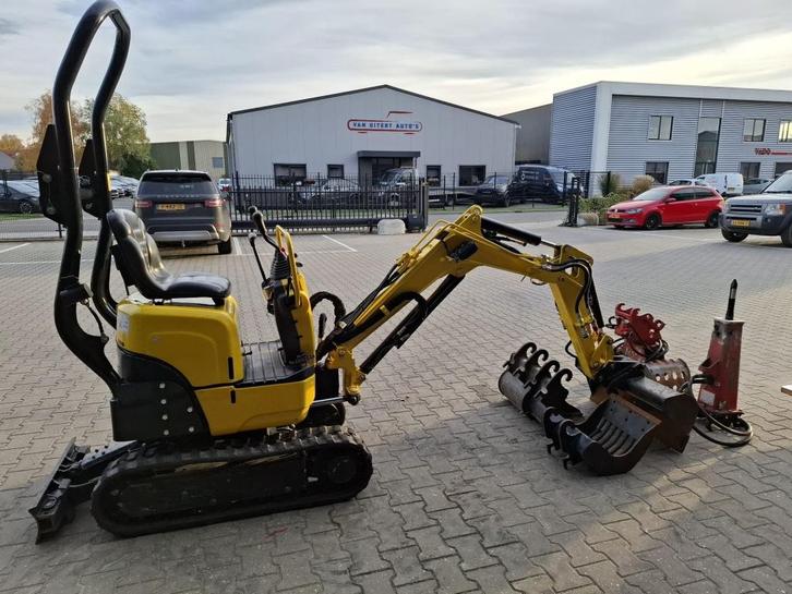 Yanmar sv08 zeer compleet, Zakelijke goederen, Machines en Bouw | Kranen en Graafmachines