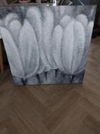 OLIEVERF SCHILDERIJ VAN EEN PAAR TULPEN, Ophalen