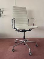 Vitra ea-119 wit leer, Ophalen of Verzenden, Zo goed als nieuw, Wit
