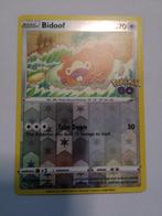 Bidoof 059/078 Pokemon Go Ditto, Hobby en Vrije tijd, Verzamelkaartspellen | Pokémon, Nieuw, Foil, Ophalen of Verzenden, Losse kaart