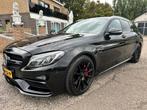 C63 AMG Estate Blindspot adaptief TOP CONDITIE!, Auto's, Automaat, Achterwielaandrijving, Zwart, Leder