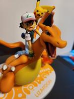 Pokemon MEGAHOUSE G.E.M. ash pikachu on charizard figur, Ophalen of Verzenden, Nieuw