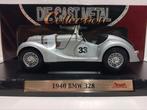 BMW 328 Roadster incl softtop 1940 Signature metal 1:18 KRD, Ophalen of Verzenden, Zo goed als nieuw, Auto, Overige merken