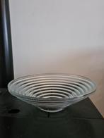 Glazenschaal schaal glas glazen, Ophalen of Verzenden, Zo goed als nieuw, Rond, Glas