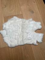 Wit Konijnenvel (echt) - Decoratief, Minder dan 50 cm, 50 tot 100 cm, Wit, Ophalen of Verzenden