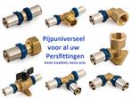 Pijpuniverseel Knelfittingen knelkoppeling recht, Ophalen of Verzenden, Nieuw