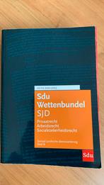 Sdu  Wettenbundel. SJD, Boeken, Studieboeken en Cursussen, Zo goed als nieuw, Ophalen, MBO
