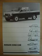 Nissan King Cab Pickup Brochure 1987 – KingCab Pick-up, Ophalen, Nissan, Zo goed als nieuw, Nissan