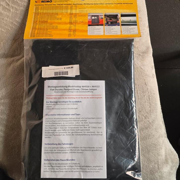 Reimo Mosquito stop. Ducato/Boxer/Jumper muggenhor., Auto-onderdelen, Filters, Ophalen of Verzenden