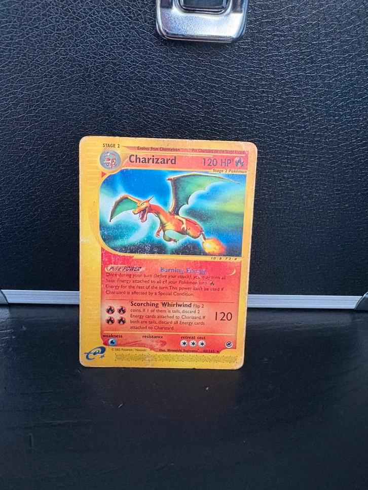 Charizard expedition, Hobby en Vrije tijd, Verzamelkaartspellen | Pokémon, Zo goed als nieuw, Meerdere kaarten, Foil, Ophalen of Verzenden