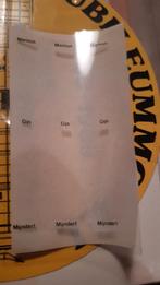 NS 6400 Naam transfer decal Marinus Gijs Mijndert, Overige merken, Gelijkstroom, Ophalen of Verzenden, NS