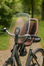 Yepp Mini Fietsstoeltje + Windscherm, Ophalen, Gebruikt, Voetsteuntjes, Voorzitje