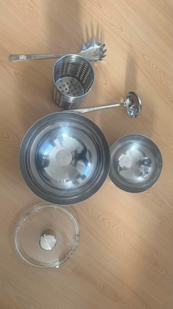IKEA Keukengerei Set - RVS - Spotgoedkoop!, Huis en Inrichting, Keuken | Keukenbenodigdheden, Gebruikt, Ophalen