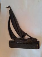 Gietijzeren zeilboot object. Erg zwaar, mooie sierwaarde., Ophalen of Verzenden, Zo goed als nieuw, Overige typen