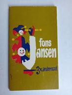 Fons Jansen - 3x Andermaal, Verzenden