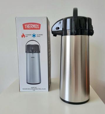 Nieuwe Thermoskan met pompsysteem 2,5 ltr beschikbaar voor biedingen