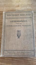 Zoo zingt holland - liederbundel nederlandschen volkszang, Antiek en Kunst, Ophalen