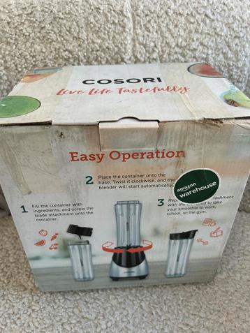 Cosori Blender – Smoothie Maker – 3 delige set– Nieuw beschikbaar voor biedingen
