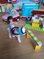 Lego friends 3186 Emma's paarden trailer, Ophalen of Verzenden, Zo goed als nieuw, Complete set, Lego