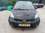Toyota Aygo 1.0 12V Vvt-i 5DRS 2009 Zwart airco, Voorwielaandrijving, Zwart, 4 stoelen, Origineel Nederlands