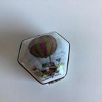 antiek Limoges pillendoosje met luchtballon, Ophalen of Verzenden