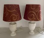 Set Wedgewood schemerlampen, Huis en Inrichting, Lampen | Tafellampen, Ophalen, Zo goed als nieuw, 50 tot 75 cm