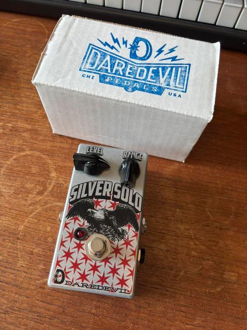 Daredevil Silver Solo treble booster, Muziek en Instrumenten, Effecten, Zo goed als nieuw, Ophalen of Verzenden