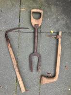 Antiek landbouw handgereedschap, Ophalen of Verzenden