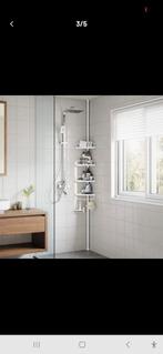 Songmics Badkamerrek Hoekrek - Niew, Minder dan 50 cm, Overige typen, Nieuw, Ophalen of Verzenden