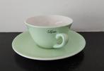 Vintage Retro kop en schotel California groen pastel, Antiek en Kunst, Antiek | Servies los, Ophalen of Verzenden