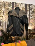 Toffe vintage lederen jas maat L, Oversized, Vintage, Leder, Ophalen of Verzenden